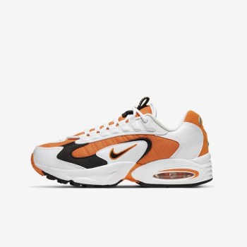 Nike Air Max Triax - Női Utcai Cipő - Narancssárga/Fehér/Fekete